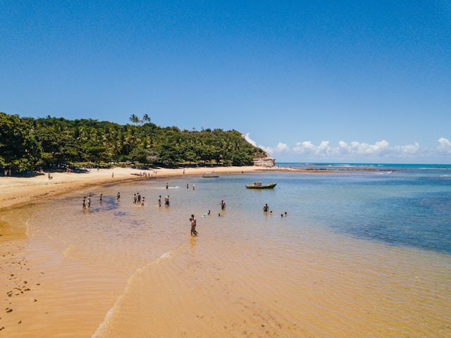 melhores praias na bahia